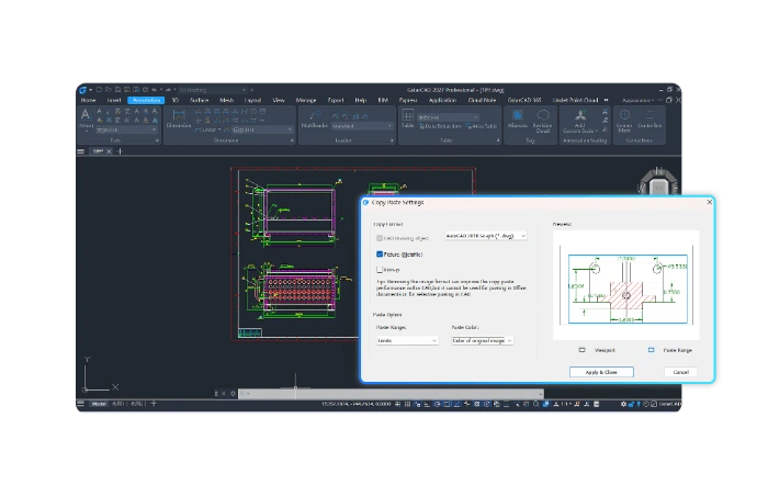 Cross-Application Copy & Paste
