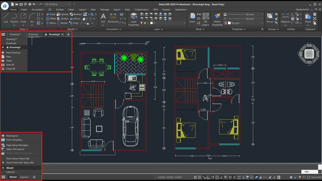 Gstarcad 2025 Professional 2D/3D